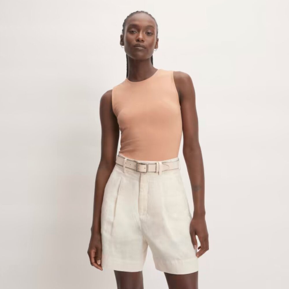 EUC Everlane Supima Form Tank - Blush Pink - Size XL